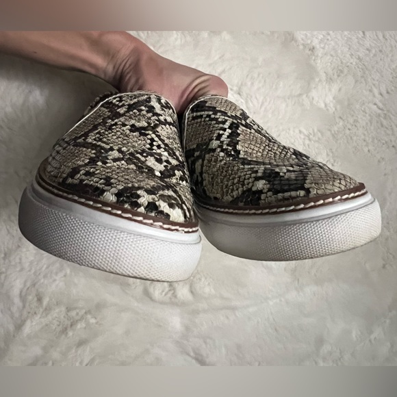 Steve Madden Snakeskin Slides - Picture 9 of 9